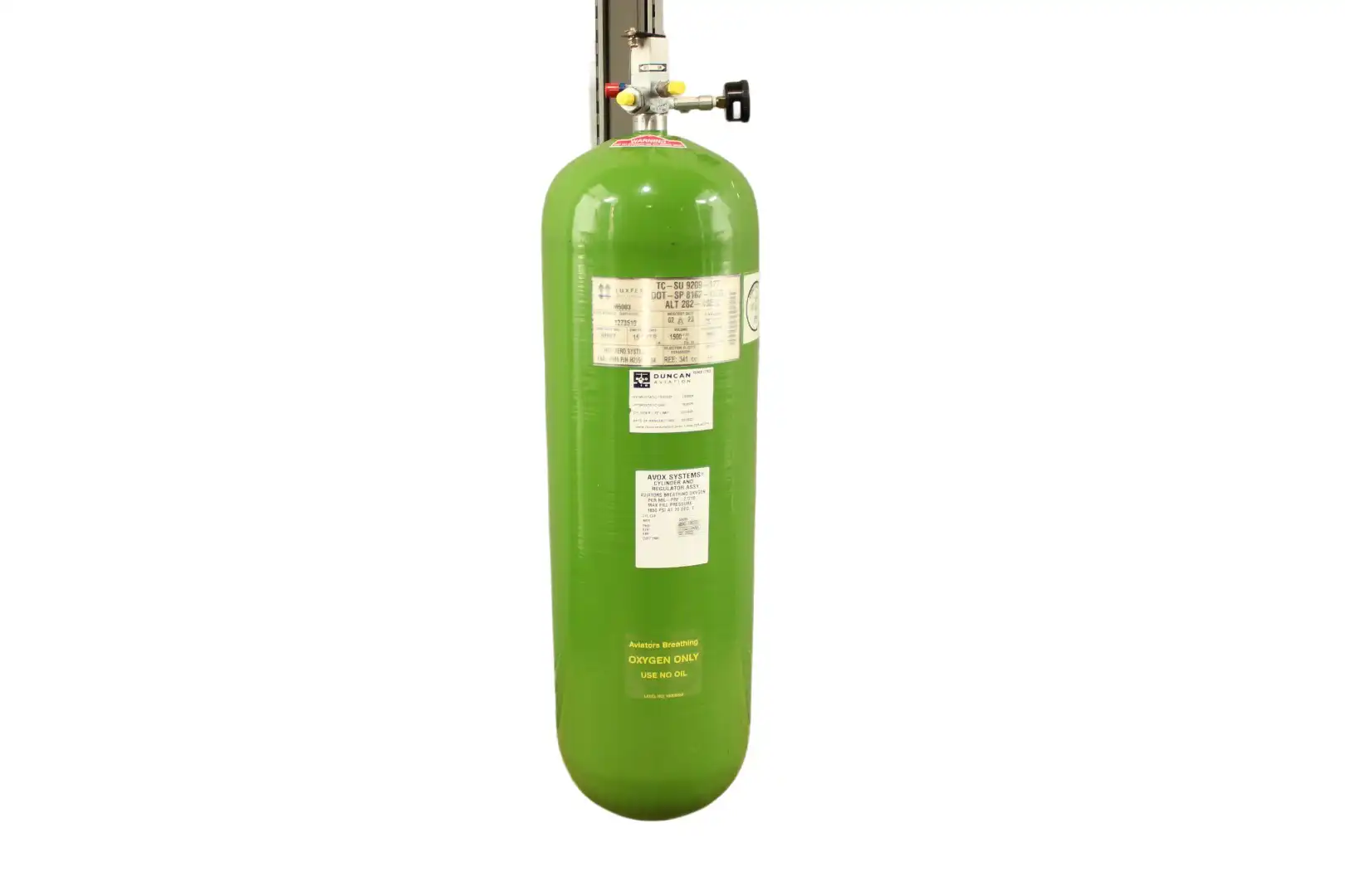 ZODIAC O2 BOTTLE ASSY 895-18015 | Duncan Aviation