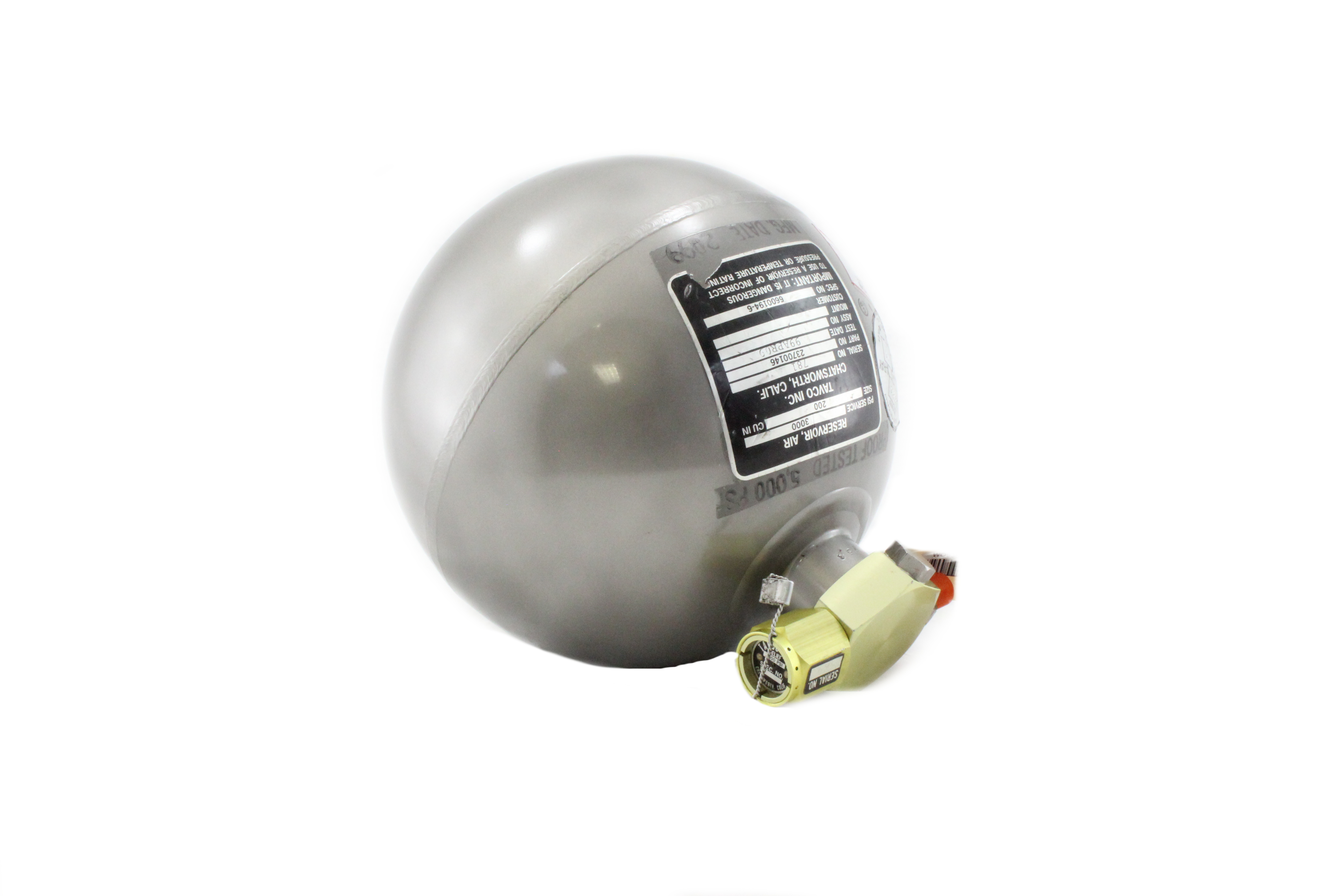 BOMBARDIER AIR BOTTLE 6600194-6 | Duncan Aviation 